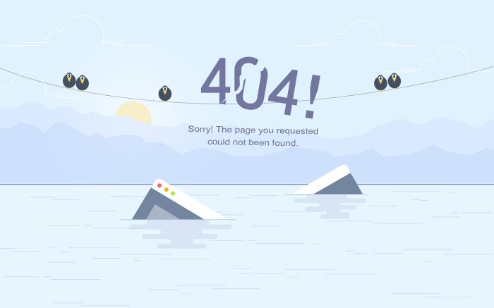 404页面的一些页面设计技巧